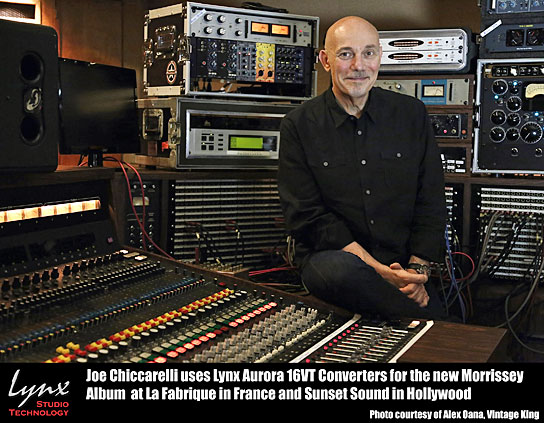 [bild] Joe Chiccarelli, Sunset Sound, Hollywood, juli 2014