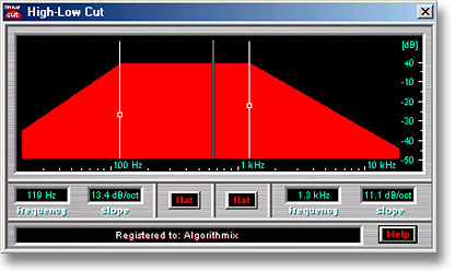 [bild] Sound Laundry 2.5 High/LowCut Filter